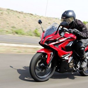 Pulsar RS action front