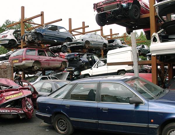 Scrapyard cars