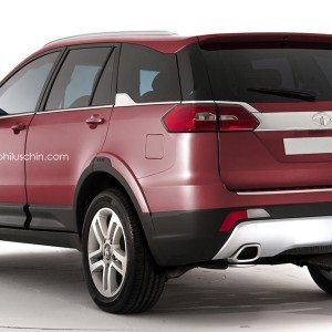 Tata land Rover SUV Render