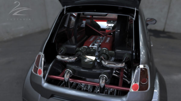 V8 powered Fiat 550 Prototipo Uno (11)