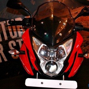 bajaj pulsar as front