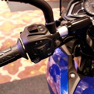 bajaj pulsar as handlebars