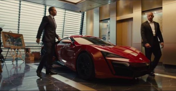 Furious 7 Lykan Hypersport