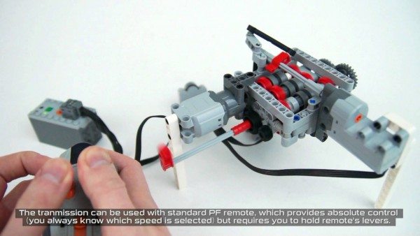 6-speed Lego gearbox