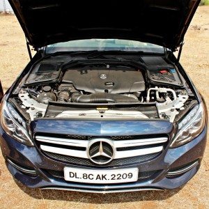 new  C Class diesel engine