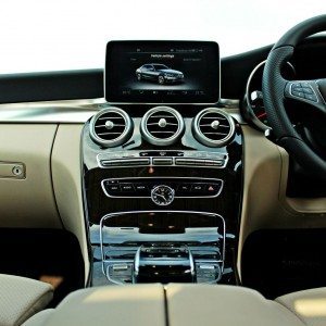 new  Mercedes C Class interior