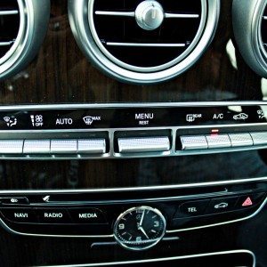 new  Mercedes C Class interior