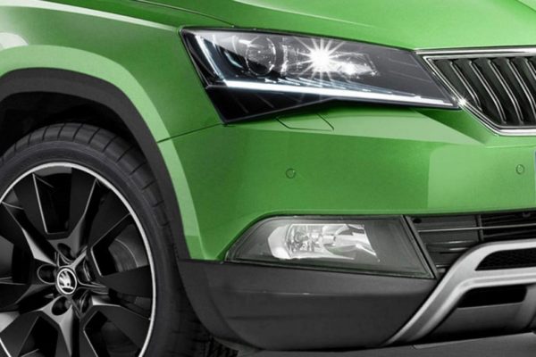 skoda mini suv front