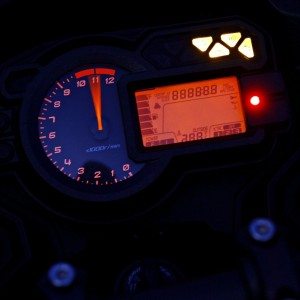 Kawasaki Versys  dashboard