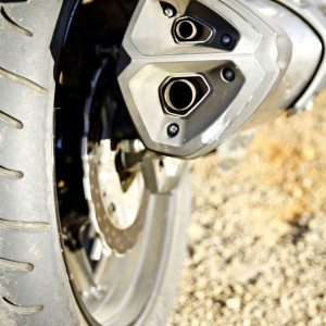 Kawasaki Versys  exhaust