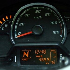 Tata Nano GenX Instrument Cluster