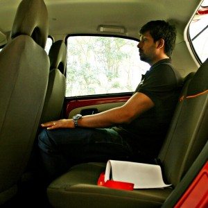 Tata Nano GenX rear seat