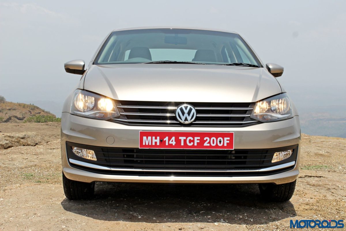 Volkswagen Vento Head on view