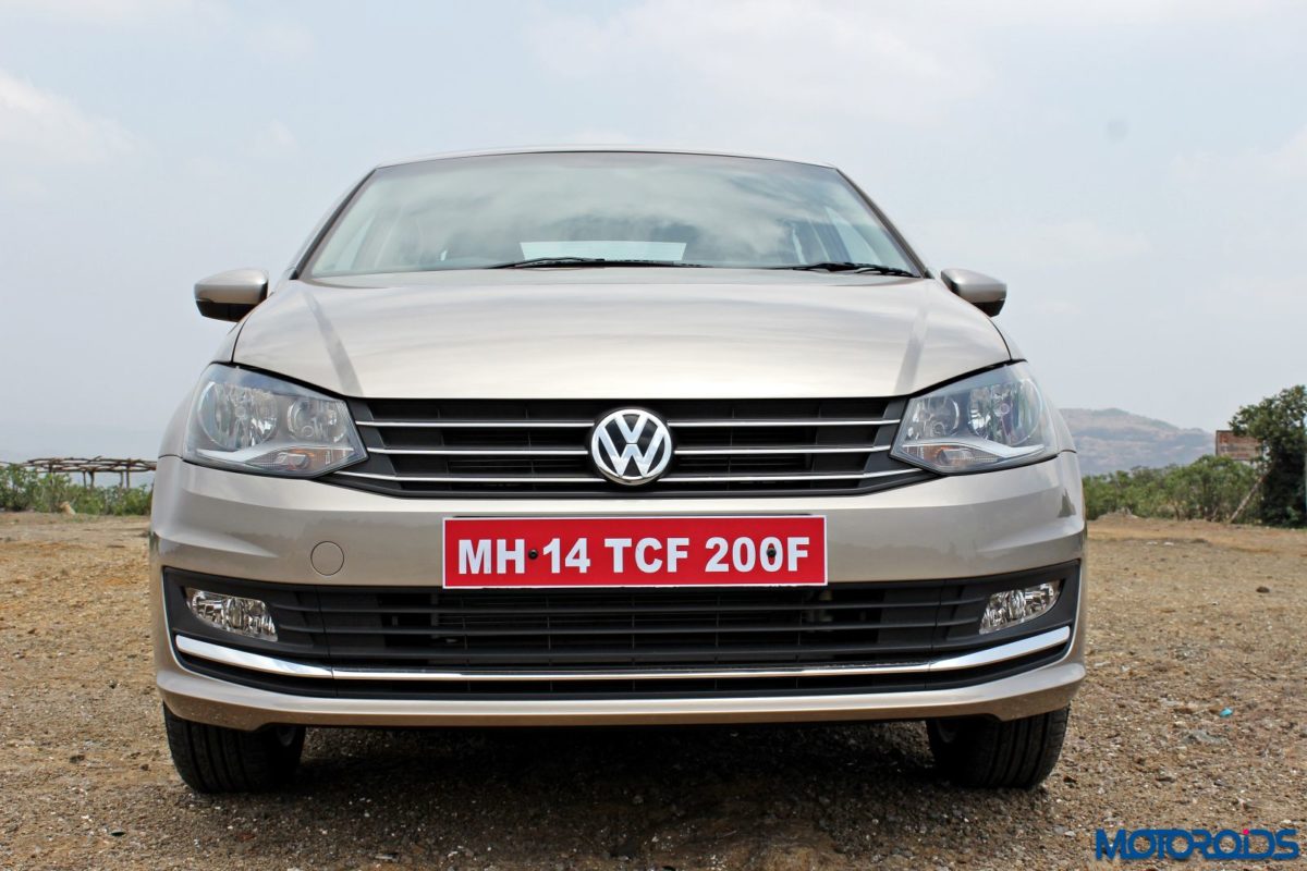 Volkswagen Vento Head on view