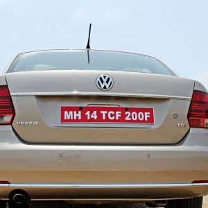 Volkswagen Vento Rear view