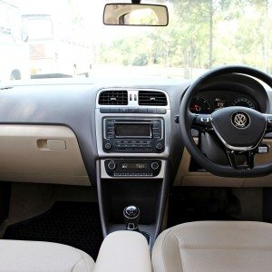 Volkswagen Vento dashboard view