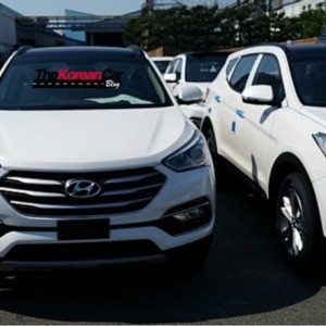 Hyundai Santa Fe leaked images