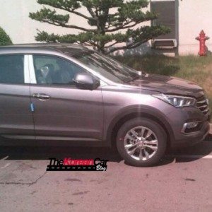 Hyundai Santa Fe leaked images
