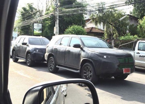 2016 Toyota Fortuner spied