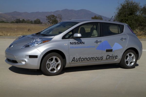 Nissan Leaf autonomous