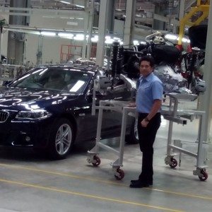 BMW Chennai plant sachin localization