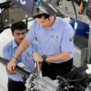 BMW Chennai plant sachin localization