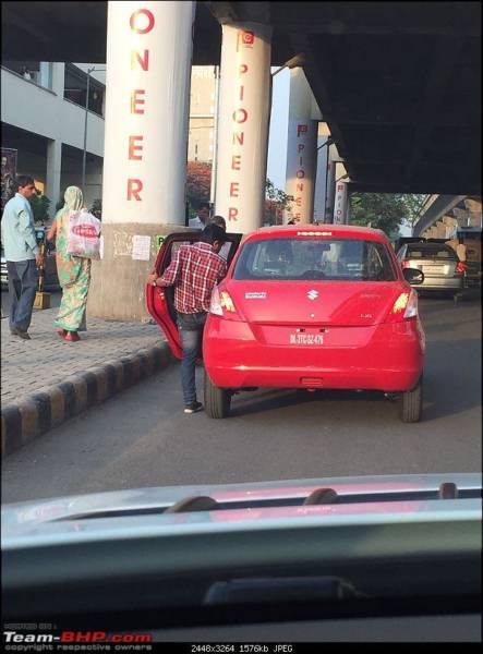 Brand New Swift abused as a Cab