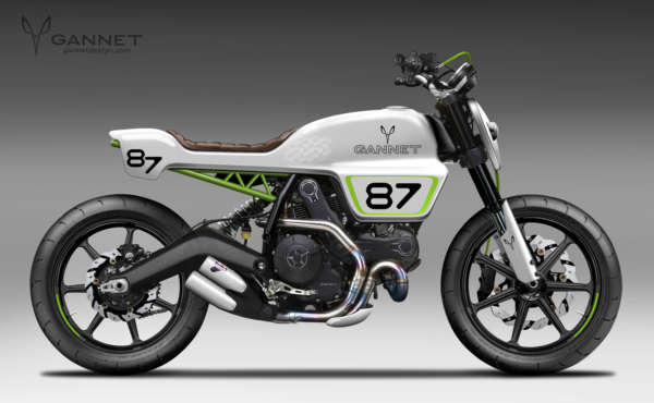 Custom Ducati Scrambler by Gannet Design (3)