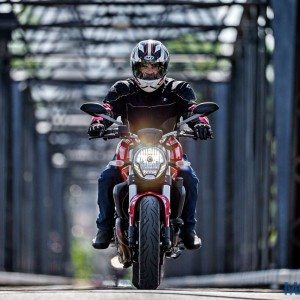 Ducati Monster  Review Action Shots