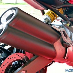Ducati Monster  Review Details Exhaust