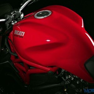 Ducati Monster  Review Details Fuel Tank