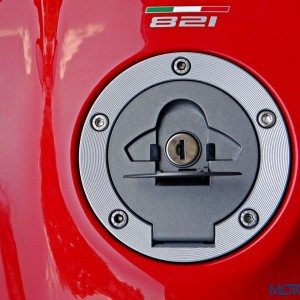 Ducati Monster  Review Details Fuel Tank Lid
