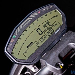 Ducati Monster  Review Details Instrument Cluster