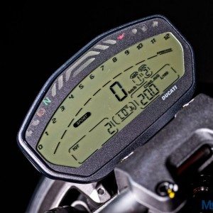 Ducati Monster  Review Details Instrument Cluster