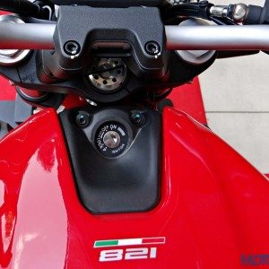 Ducati Monster  Review Details Key Hole