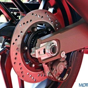 Ducati Monster  Review Details Rear Brake