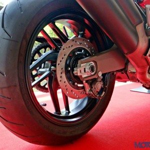 Ducati Monster  Review Details Rear Tyre Brake and Swingarm