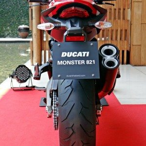 Ducati Monster  Review Details Rear View