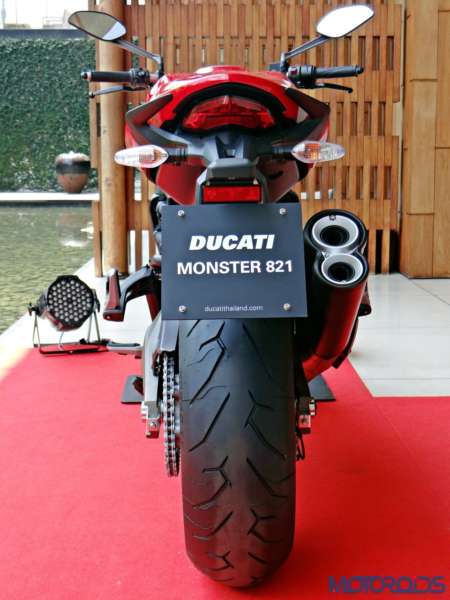 Ducati Monster 821 Review - Details - Rear View