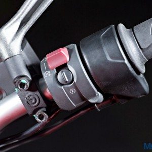 Ducati Monster  Review Details Switchgear Right Side