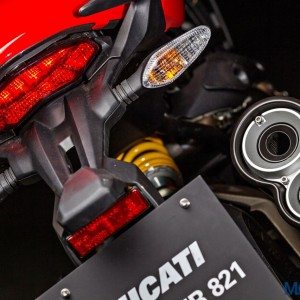 Ducati Monster  Review Details Tail Light and Turn Indicators