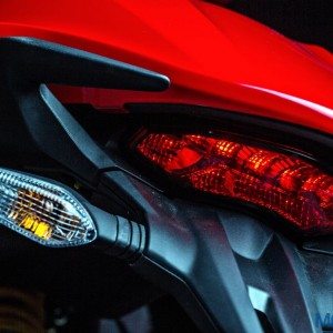 Ducati Monster  Review Details Tail Light and Turn Indicators