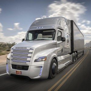 Freightliner Inspiration autonomous commercial vehicle