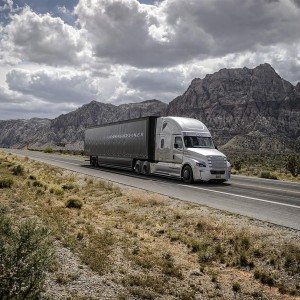 Freightliner Inspiration autonomous commercial vehicle