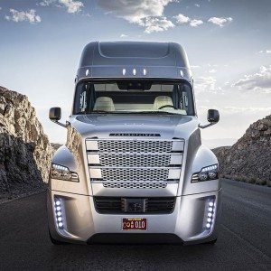 Freightliner Inspiration front view