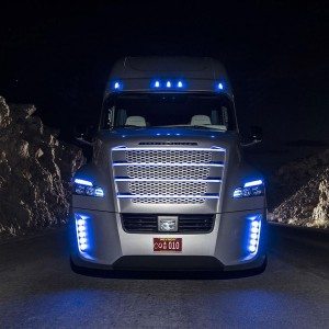 Freightliner Inspiration lights