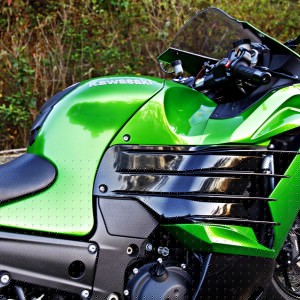 Kawasaki Ninja ZX r fairing right