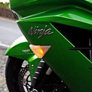 Kawasaki Ninja ZX r front blinker