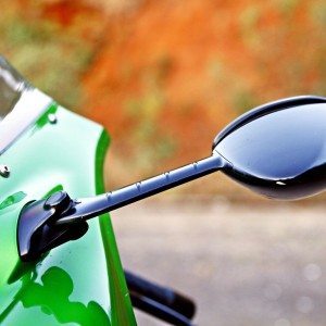 Kawasaki Ninja ZX r rear view mirror