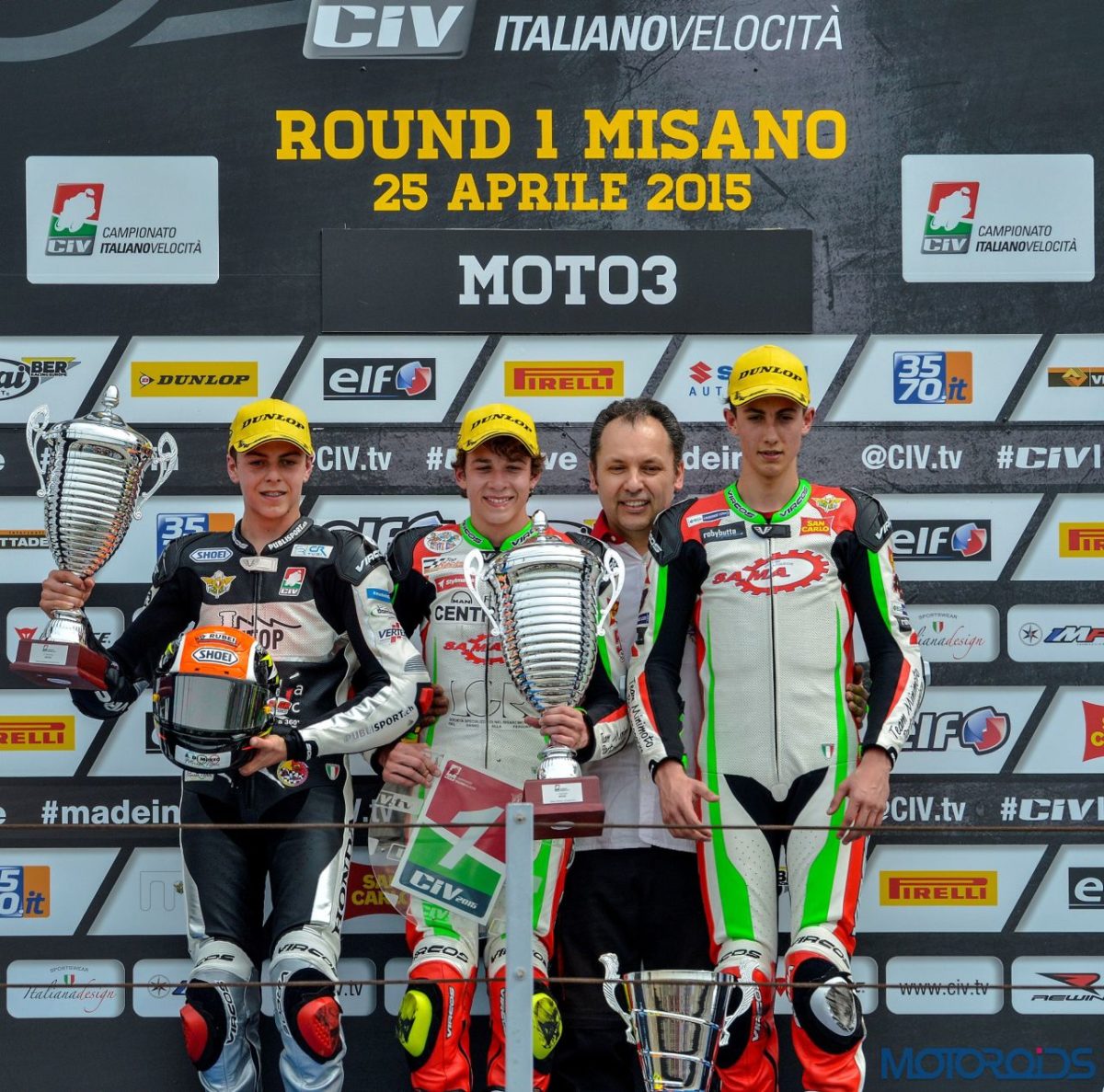 Mahindra Peugeot at  Italian National Motorcycle Championship